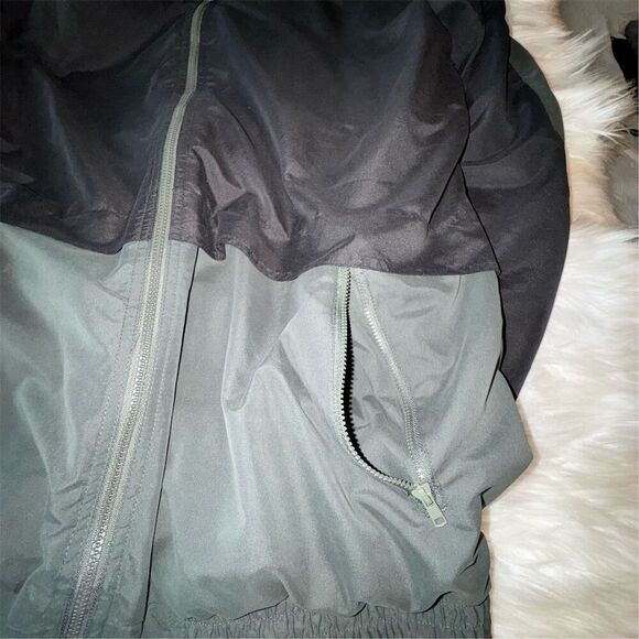 Bill Blass Vintage Men's XL Green Black Windbreaker Jacket Full Zip Casual - Picture 4 of 11